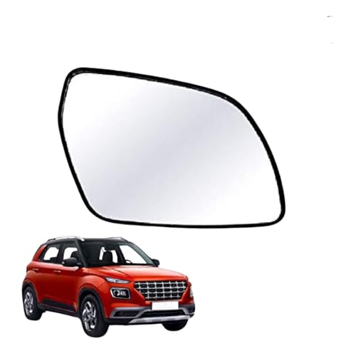 Image of KyloXtreme Venue T1 (2019-2021) Driver Side (Right Side) Car Side Mirror Glass /Tukdi /Sub Mirror Plate