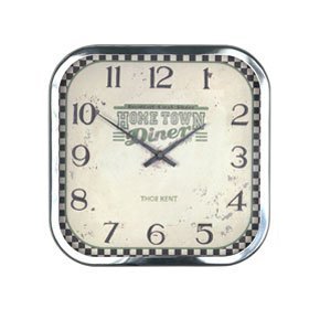 Diner Clock Cream - 12 inch