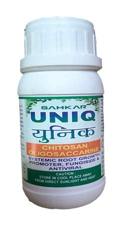 Uniq - Chitosan Oligosaccharide Organic Liquid Plant Growth Promoter & Bio Fertilizer for All Plants 250 mL