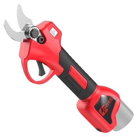Pruning Shears Max 1.2IN Cutting Diameter Compatible with Milwaukee 12V Battery Packs with LCD Display SK-7 Blade For Gardening(Battery not included) Cover
