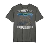 Flat Earth Society Turtle Elephants Science Nature