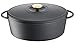 Tefal Heritage Cacerola Oval 34x26 cm, Hierro Fundido,7,2 litros, Tapa potenciadora de condensación, retención del Calor, Fuego Lento, guisos, caramelización, Apto para Todo Tipo de cocinas, Cast Iron