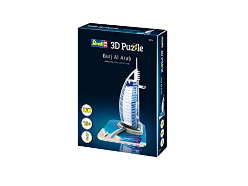 Revell 00202 Burj Al Arab 3D-Puzzle, Mehrfarbig