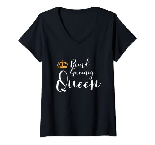 Mujer Funny Board Gaming Lover Teens Girls Women Board Gamer Camiseta Cuello V