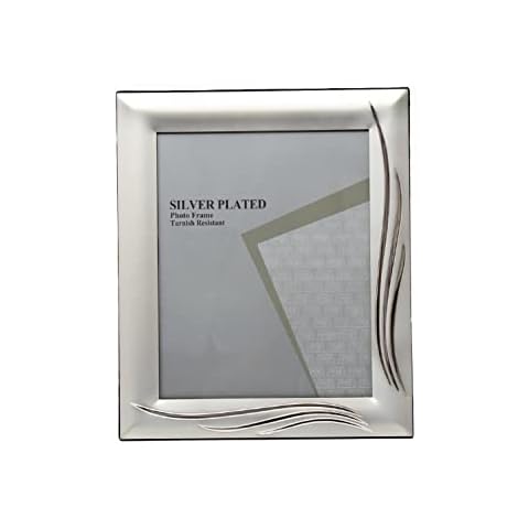 8x10-inch Satin Silver Plated Photo Frame Cover
