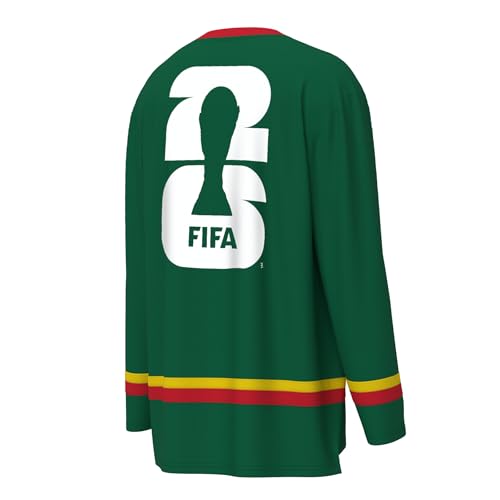 Image of Outerstuff FIFA World Cup 2026 Mens Long Sleeve V-Neck Hockey Jersey