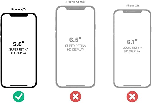 SHIELDON IPhone XS / IPhone X Case - Black Color Case For Apple IPhone X / IPhone 10 - Plateau Series - View #11