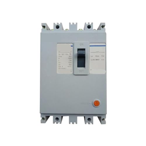 Disjoncteur de protection fuite DZ20L-160 triphasé 125A boîtier plastique