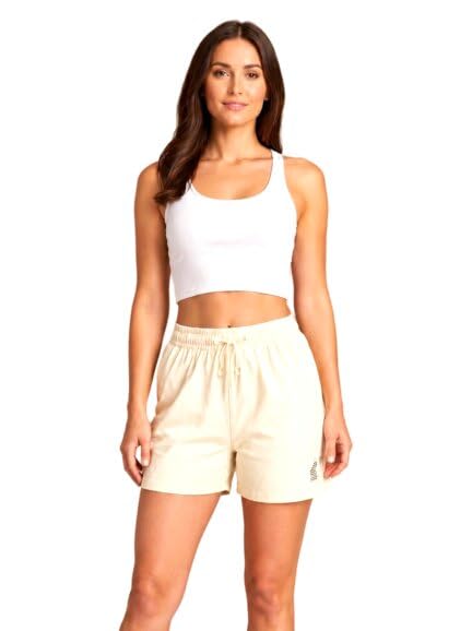 Women’s Solid Athleisure Activewear Shorts for Gym, Yoga, Running & Lounge Wear – Lightweight Breathable Stretchable Comfort Fit Shorts for Women – Golden Haze-image-15
