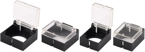 Couvercle plastique pour interrupteur bouton de garage et cuisine 2x