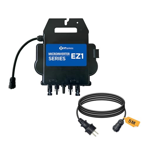 Microinversor Apsystems Con Wlan Y Bluetooth, Certificado Pv Vde, Inversor Plug Play Ideal Para Centrales Eléctricas De Balcón Ez1-M 600w 800w Con Cable De Conexión Microinversor Apsystems Con Wlan Y Bluetooth, Certificado Pv Vde, Inversor Plug Play Ideal Para Centrales Eléctricas De Balcón Ez1-M 600w 800w Con Cable De Conexión