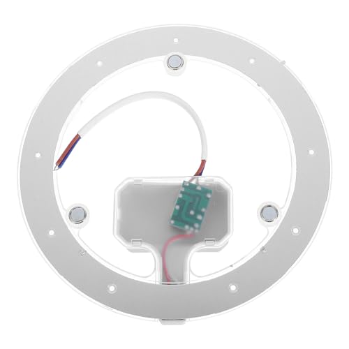 Alipis Kit de Reemplazo de Panel LED Magnético Redondo para Lámpara de Techo Módulo de Luz LED Empotrada Ac220V Tubo para Sala de Estar y Habitación Modernización de Iluminación