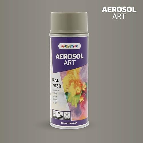 DUPLI-COLOR AEROSOL ART RAL 7030 Steingrau glänzend 400 ml - Sprühfarbe – Ansicht 2