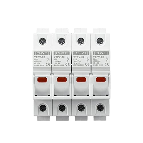 Porte-fusible photovoltaïque YTPV-32 4P pour sécuriser l'énergie solaire de votre maison