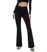 FLYING BANANA Women's High Waisted Butt Lifting Stretch Bootcut Jeans