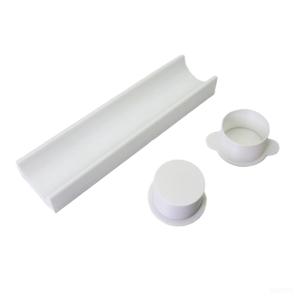 Moldes para tartas sin deformar la masa Juego de plástico resistente con bandeja de 9 pulgadas