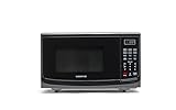 QUICK & EASY: Prepare meals and snacks in a snap with this compact microwave that packs 900 Watts of output power. 1-6 min. Express cooking and plus 30 sec. Button offer simple press-and-go speed while the memory function lets your store your most us...