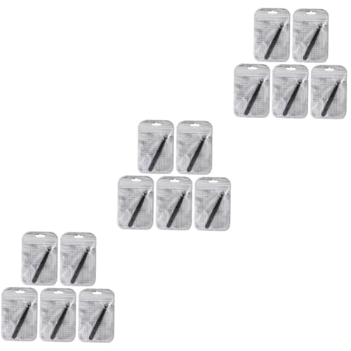 VICASKY 15 Pcs Professional Eyebrow Tweezers Eyebrow Clips Makeup Tool Lightweight Compact Ideal for Home Travel and Present