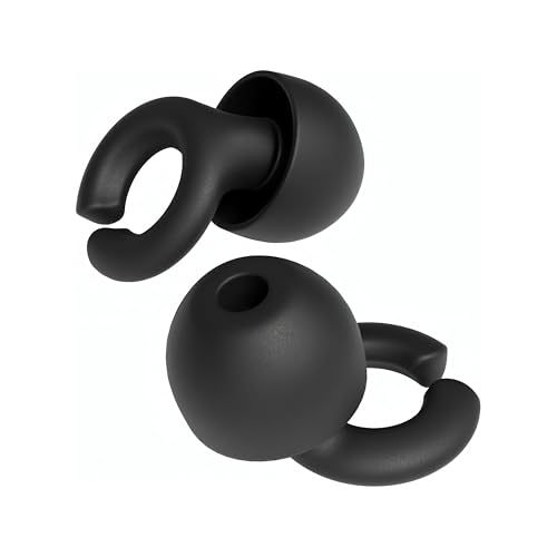 Hush Hoops Ear Plugs, Ultra-Soft Reusable Noise Reducing...