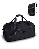Sportsnew Sporttasche Herren 38L Fitness Rucksack mit Schuhfach & Nassfach, 3-in-1 Trainingstasche für Sport, Schwimmen, Reisen, Arbeit & Alltag, Schwarz (Patent Angemeldet)
