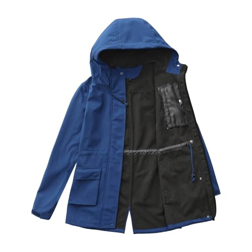 Chaqueta de entretiempo transpirable impermeable y funcional estilo gabardina 7