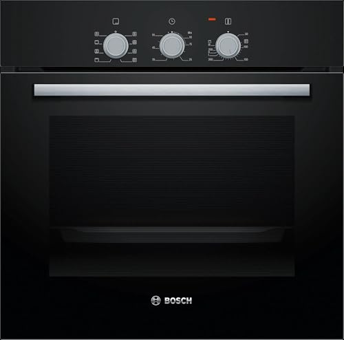 Image of Bosch 66 L Series 2 built-in oven with 3D hot air 60 x 60 cm (HBF031BA0I, Black)