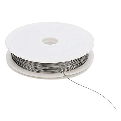 Crafteez Gear Wire Silver for Jewellery Making Pack of 1