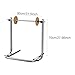 Xgdsnly Packing Bubble Film Roll Holder Rack with End Barriers Easily Install with Tension Knob, 80cmx70cm