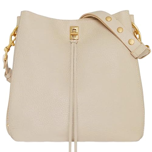 Image of Rebecca Minkoff Womens Darren Shoulder Bag Stone One Size