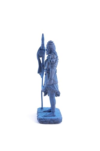 Image of Shiv ji Murti for Home Temple Idol Sculpture Showpiece for Mandir Home (Antique Gold)