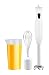 GDYJP Blender Mano Blender de inmersión portátil for la Cocina Procesador de Alimentos Stick con Chopper batidor eléctrico Juicer Mezclador Cocina, Barra (Color : White, Size : 3 in 1)