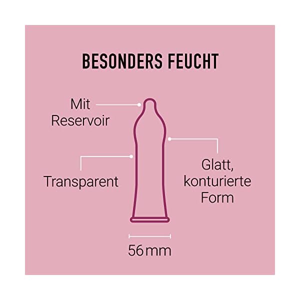 Billy Boy DU&ICH Kondome | Premium Kondome aus Naturkautschuklatex | Besonders Feucht | 11 Stück – Bild 3