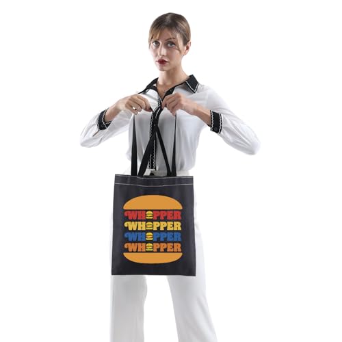 POFULL Hamburger Gift Fast Food Gift Burger Lover Shoulder Bag Cheeseburger Lover Gifts4