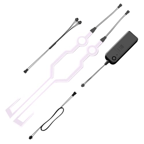 WOTEG Helmbanlichten,Veiligheidswaarschuwingslampje - Motorfiets Helmen LED Light Strip Accessoires