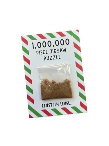 1 000 000 piece jigsaw puzzle joke gift | Birthday card filler | Anniversary gag gift | Funny present | Million piece jigsaw puzzle practical joke