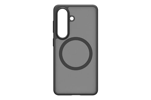 Designed for Samsung Spigen Capella Magnet Case fĂĽr Galaxy S26, semitransparente Handy-HĂĽlle, Magnet zum Anbringen von Gadgets, Qi2-Charger kompatibel, Harte Schale, weiche Griffkante, Black
