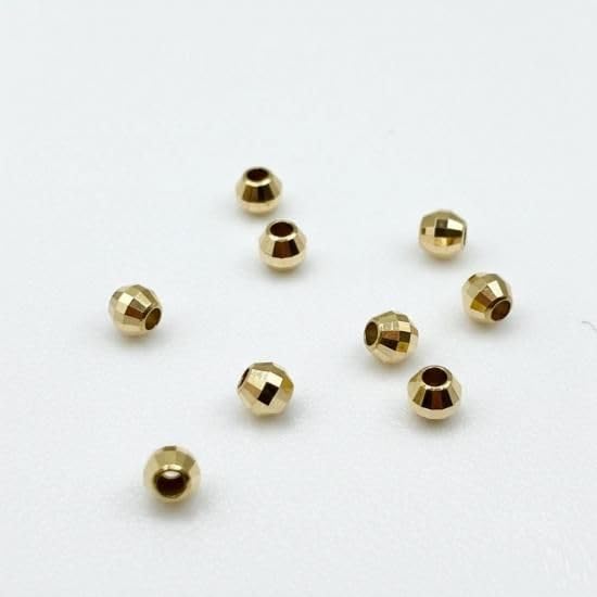 Amazon.co.jp: 日本製 K18 18金 ゴールド ミラーボール 2mm 1個売り