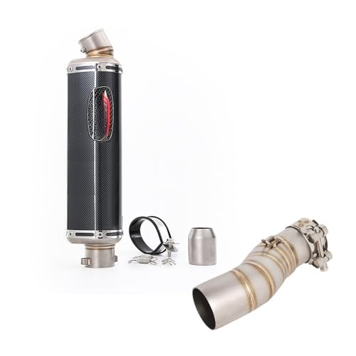 Silencieux d'échappement 450MT 2024 2025 avec tube intermédiaire inox 51mm amovible DB Killer