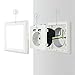 NANOCABLE 10.35.0010 - Base de Enchufe de Pared Tipo Schuko con 2...