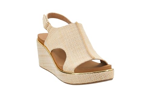 Image of Corkys Footwear Womens Carley Wedges, Featuring Corkys EVA Foam Cushioned Insoles, A 2.5 Inch Heel, Lightweight For All Day Wear, And Hook And Loop Closure