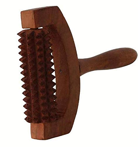 Ab Krafts Wooden Roller Cutter Hand/Leg Massager Ab Krafts Wooden Roller Cutter Hand/Leg Massager