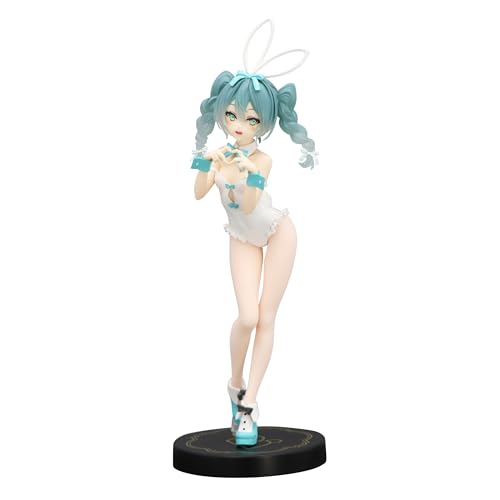 OnlyfromJapan Anime BiCute Bunnies Statue (Miku (Rurudo White Ver))