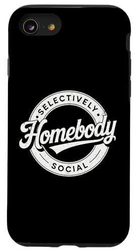 Homebody Selectively Social �r���e�[�W ���Љ�I �����I �X�}�z�P�[�X iPhone SE (2020) / 7 / 8 �p