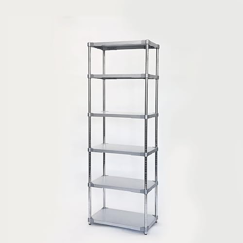 ���b�N �X�`�[�����b�N ���^�� �V�F���t �I �L�b�`�����[ 6�i �|�[���a25mm ��60×35���s×����180cm �ω׏d480kg �h�T�r �V���o�[