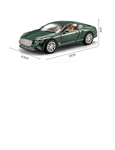 Modelo de auto a escala 1:24 con puertas abribles miniatura 4