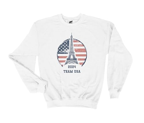 USA Olympic Team Sweathirts, 2024 Olympics Tee, Olympics Team Hoodie, Paris Vacation Tee, 2024 France Olympics Sweatshirts, Olympic Gear, Team USA T-Shirt, Paris Olympic T-Shirt for Youths & Adults -