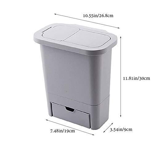Caneca de basura colgante para cocina y oficina miniatura 5