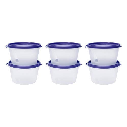 Image of Cutting EDGE Nesterware 750ml Stackable Container (Set of 6, Dark Blue)