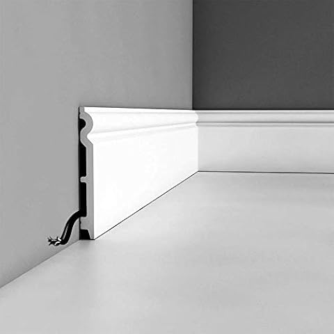 Orac Decor Polystyrene Baseboard Moulding Cover