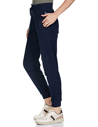 Image of Marks & Spencer Goodmove Womens Solid High Rise Regular Fit Jogger